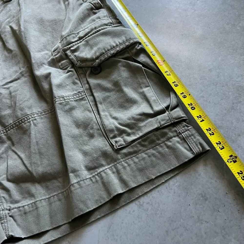 Men’s Polo Ralph Lauren Cargo Green Khaki Shorts Size 44 Big & Tall